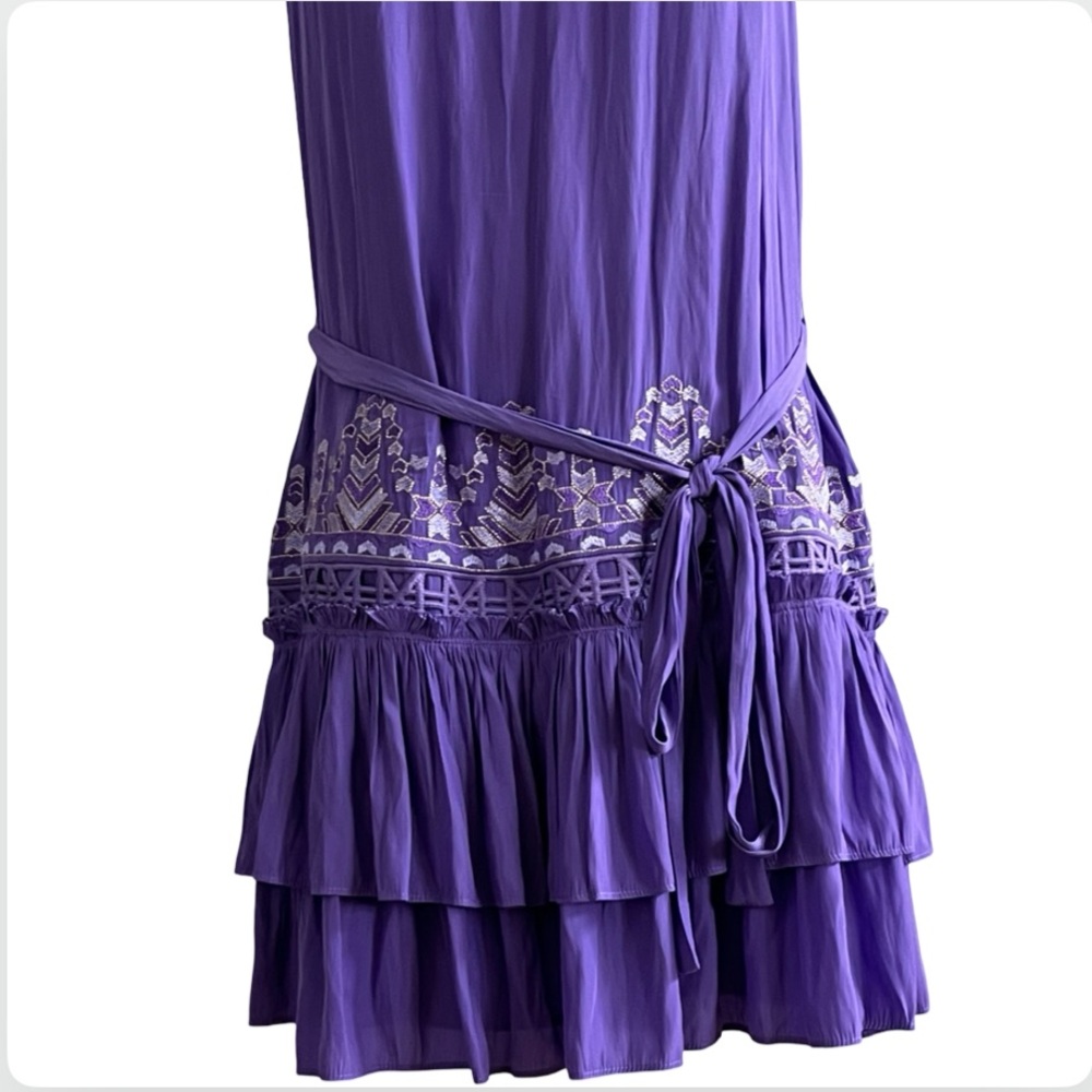 New Ramy Brook Angeline Passion Purple Mini Dress Size S Retail $475 - Picture 7 of 14